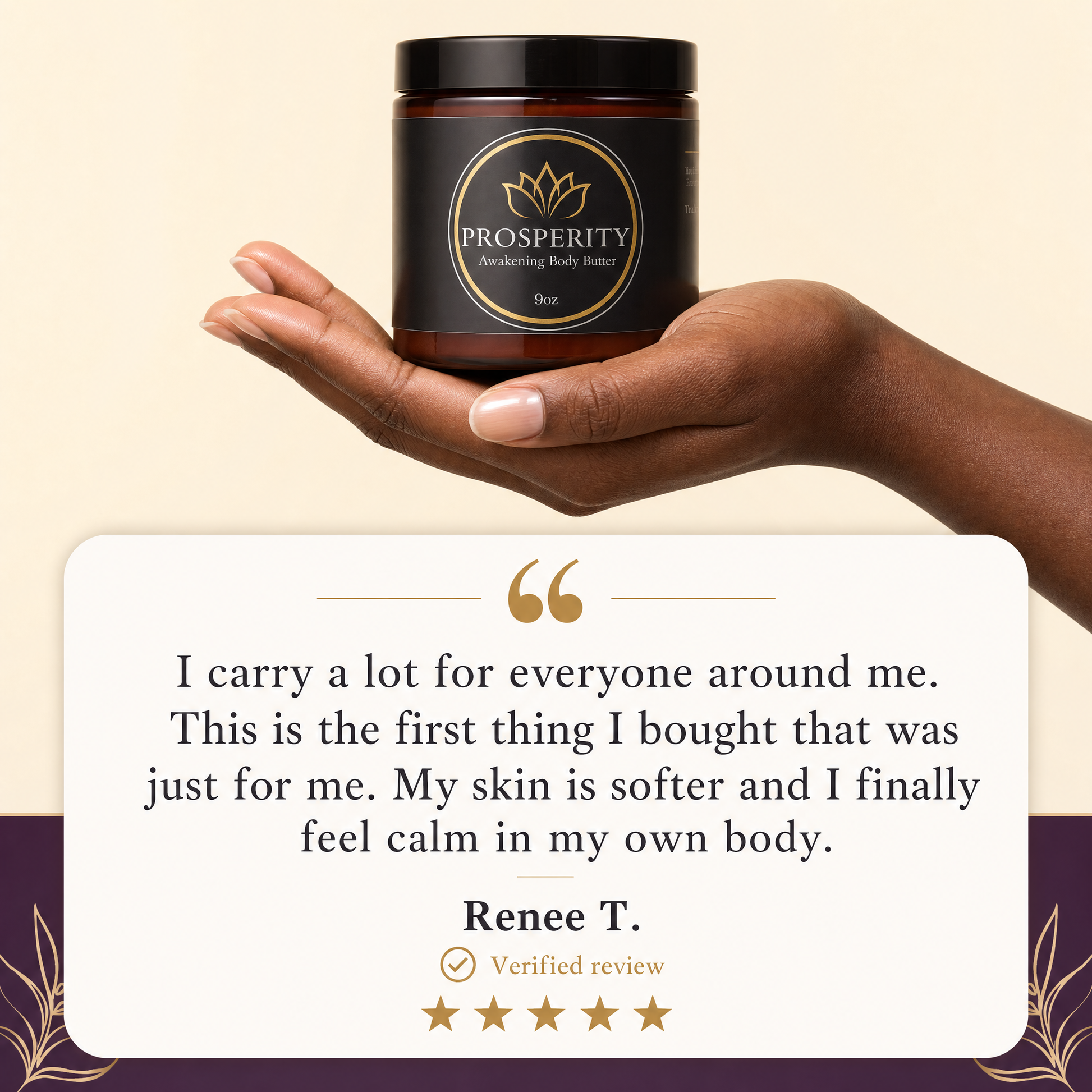 Customer testimonial — Renee T.
